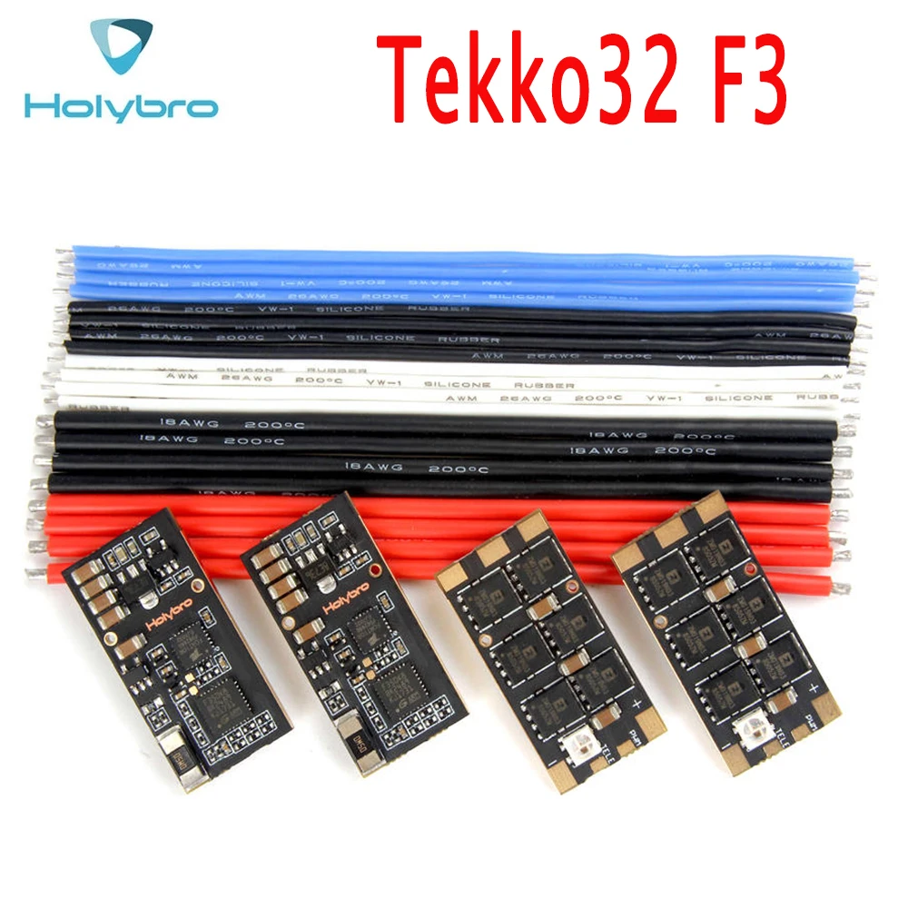 4 шт. Holybro Tekko32 F3 35A ESC blheli _ 32 3 6S MCU Dshot1200 Встроенный датчик тока WS2812B