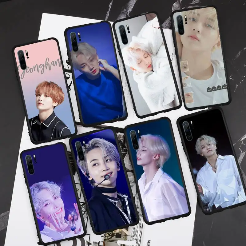 

seventeen jeonghan kpop Phone Case For Huawei honor Mate P 9 10 20 30 40 Pro 10i 7 8 a x Lite nova 5t shell funda cover