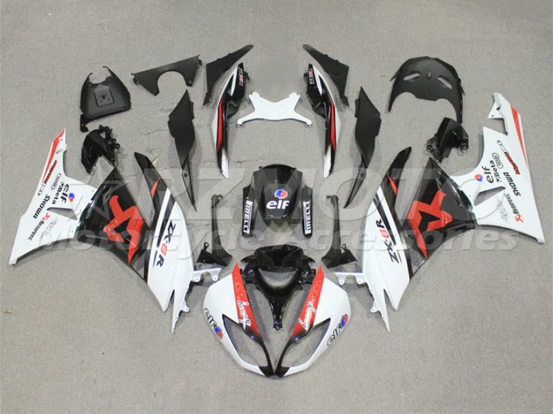 

High Quality Motorcycle Fairing kit Fit For Kawasaki Ninja ZX6R 636 ZX-6R 2009 2010 2011 2012 09 10 11 12 Custom White Red