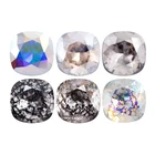 Камни квадратной формы 10 мм для изготовления украшений для ногтей, аксессуары для рукоделия, свадебного платья, 4470