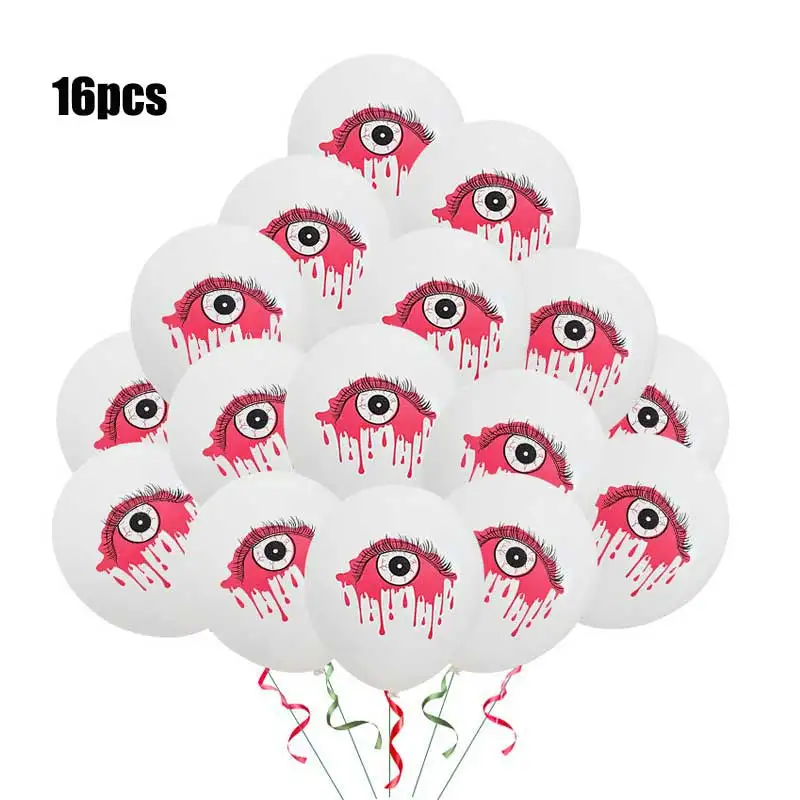 Новинка 1 комплект искусственный бумажный цветок бахрома страшные глаза