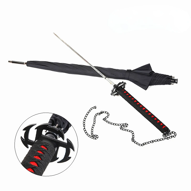 Economici Ombrello Spada Moda Manico Lungo Grande Nero Business Ombrello Antivento Adulto Paraguas Mujer Articoli Per La Casa BD50YS