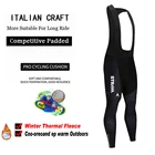 Новинка 2020, зимние теплые флисовые штаны для командного велоспорта, черные велосипедные шорты, велосипедные шорты для горного и шоссейного велосипеда, гелевые подушечки 20D