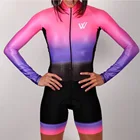 Женский летний костюм для триатлона, одежда для велоспорта с длинным рукавом, 2019