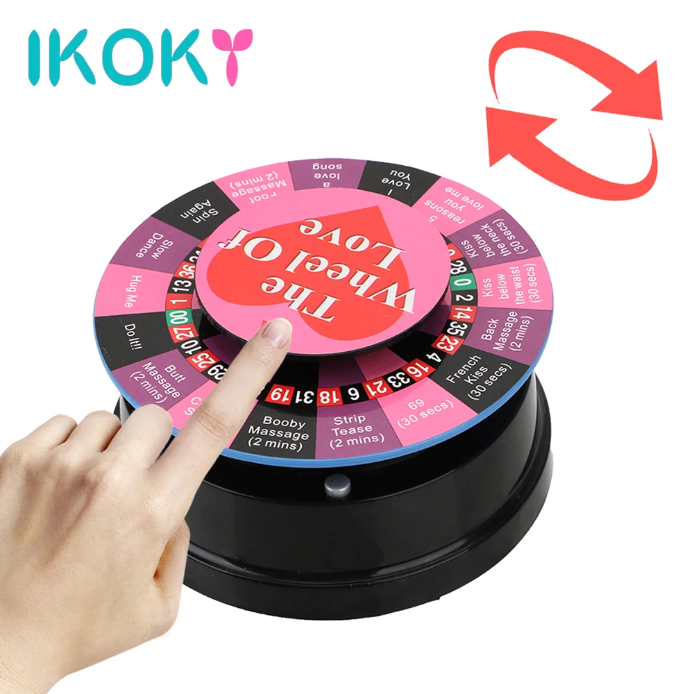 IKOKY набор секс игр настольные игрушки для флирта электрическая забавная карусель