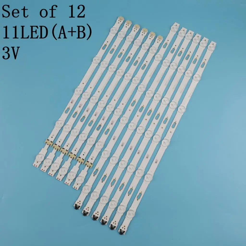 

New 12pcs LED backlight strip for samsung UE48JU6000 BN96-34793A BN96-34794A S_5U75_48_FL_R6 S_5U75_48_FL_L5 LM41-00121G 00121H