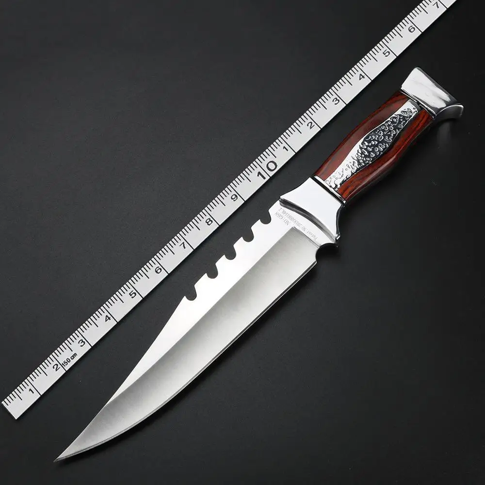 

Hunting Knife Fixed Blade Knives Full Tang Straight Camping Knife Outdoor Survival Knife Pocket Stainless Steel Blade Knives