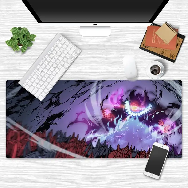 

solo leveling Locking Edge Mouse Pad Game Desk Table Protect Game Office Work Mouse Mat pad X XL Non-slip Laptop Cushion