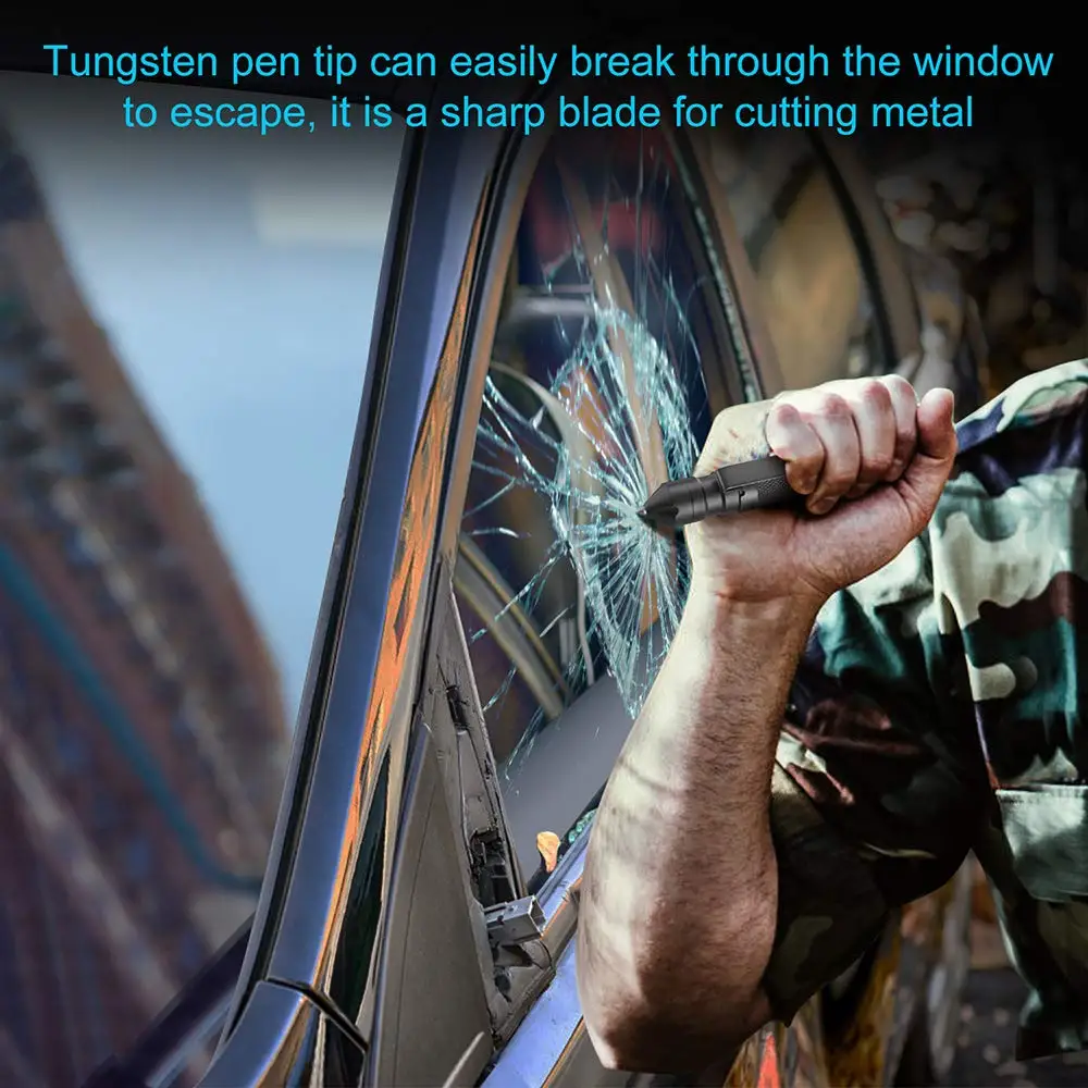 Самообороны тактическая ручка многофункциональный инструмент для наружных