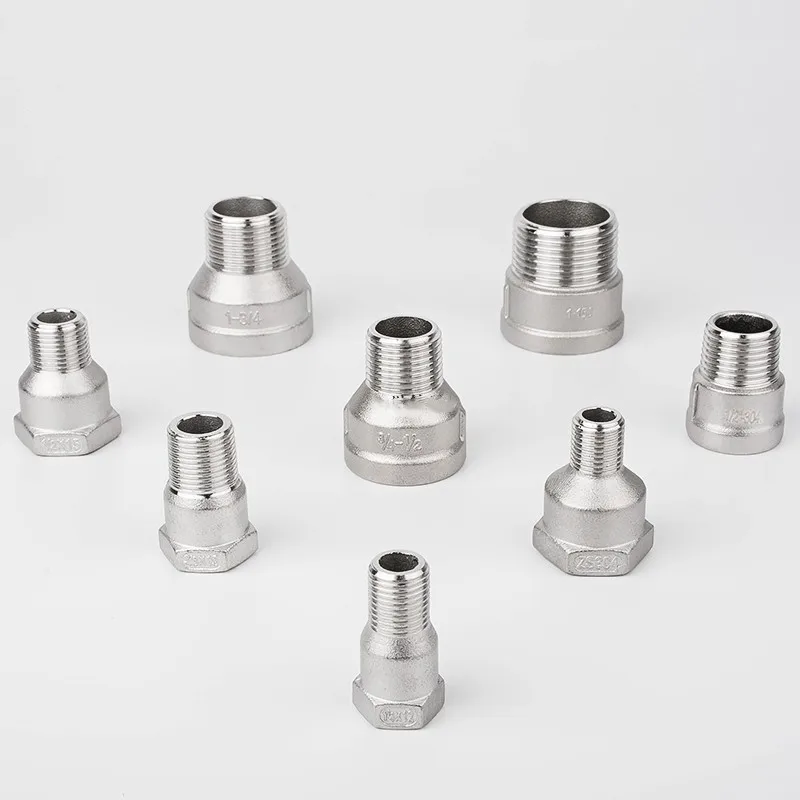 1/2 &quot3/4" 1 &quotBSPT мама-папа втулка 304 Нержавеющая фитинг для водопроводных труб
