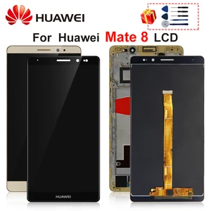 6 0 for huawei mate 8 display nxt l29 lcd touch screen digitizer for huawei mate 8 lcd nxt al10 nxt l09 replacement parts free global shipping