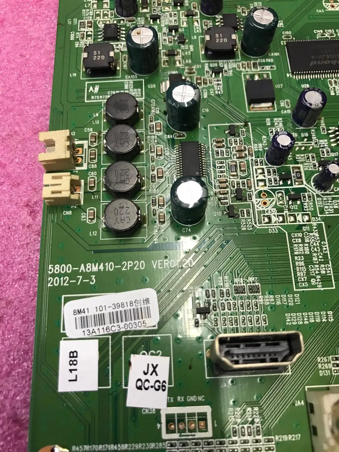 

Original 32E320W motherboard 5800-A8M410-2P20 screen RDL320HY LD0-10B