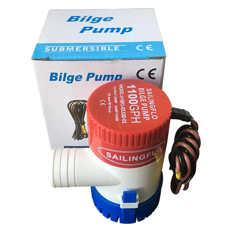 

bilge pump submersible pump 12V/24V non-automatic marine boat bilge pump 1100GPH