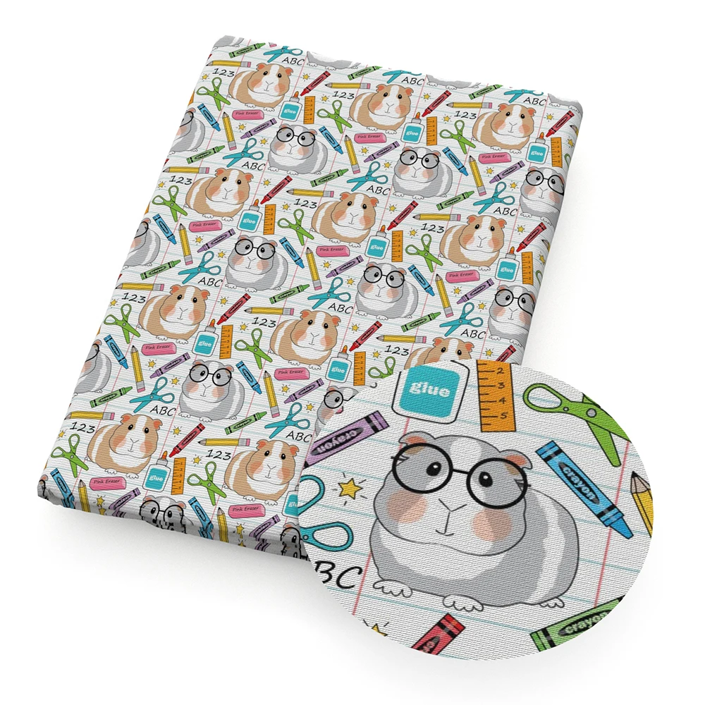 David accessories Снова в школу полиэфирная хлопчатобумажная ткань для тканей детский