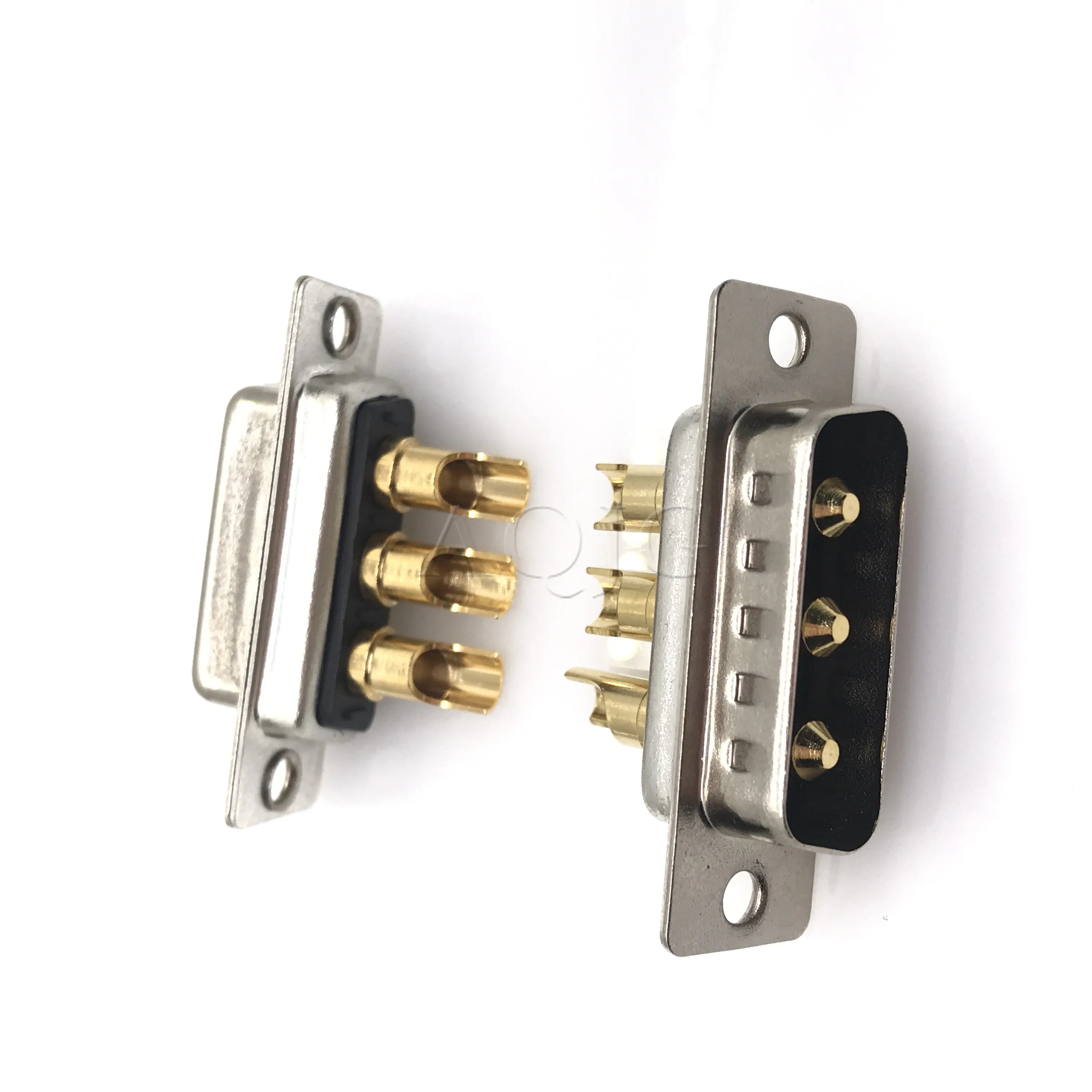 1 шт. 3W3 30A позолоченный штекер гнездовой разъем с высоким током адаптер для припоя