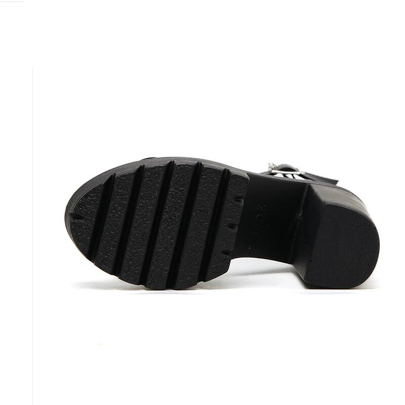 

2020 summer new large size women's sandals open toe sandals women's muffin bottom thick bottom women's shoes sandals Mujer