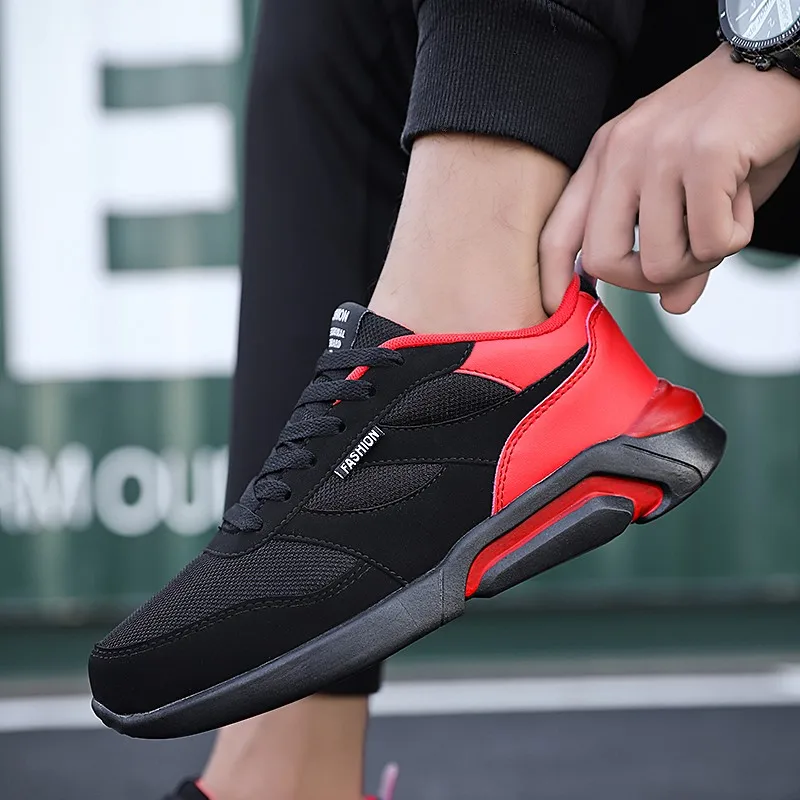 

Sneaker Man Casual Shoe Shoes For Men Casual Sapato Sneakers 2020 Fashion Men's Sport Black Summer Causal Leisure