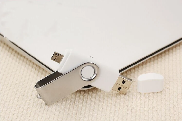 

OTG rotating usb flash drive USB 8gb 16g pendrive 32gb 64gb 128gb memory stick new fashion Pen drive for computer retail package
