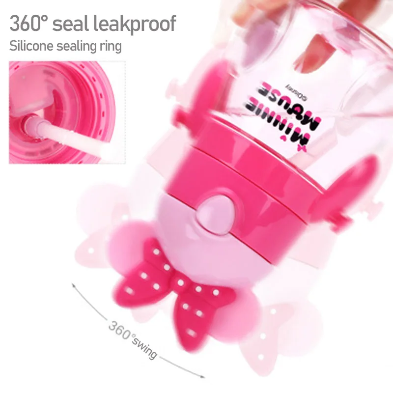 Детская чашка Диснея для кормления Сиппи кружка герметичная бутылка воды детей с