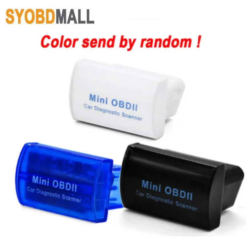 Считыватель кодов OBD2 новейший мини-считыватель ELM327 с Bluetooth автомобильный
