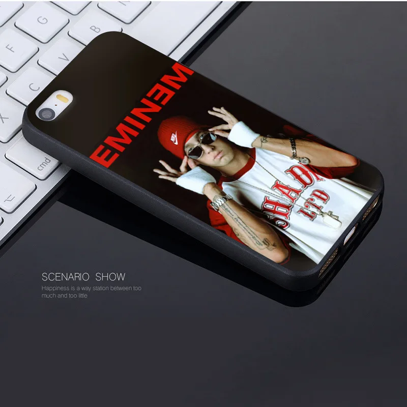 В стиле хип-хоп реперские кепки Эминем рэп чехол Чехол для мобильного телефона