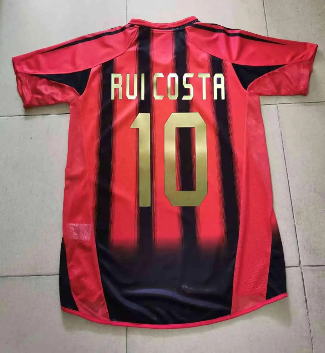 

88 89 91 93 96 98 02 03 04 06 07 Classic Retro Jerseys VAN BASTEN MALDINI SHEVCHENKO RUI COSTA KAKA NESTA RIVALDO TORRES Shirts