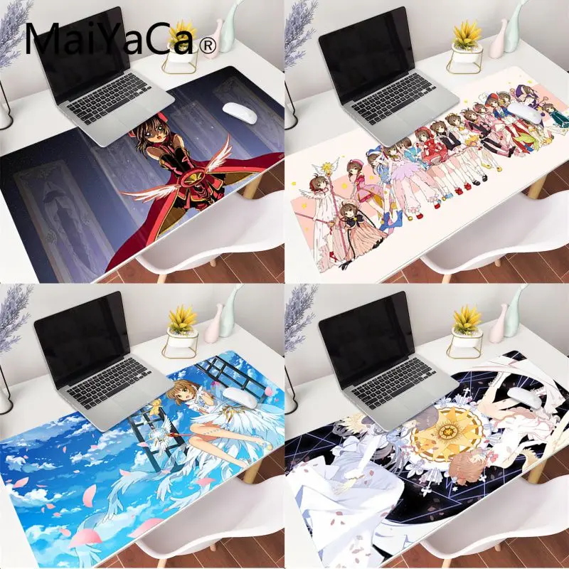 MaiYaCa высококачественный резиновый коврик для мыши cardcaptor sakura игровой большой Deak
