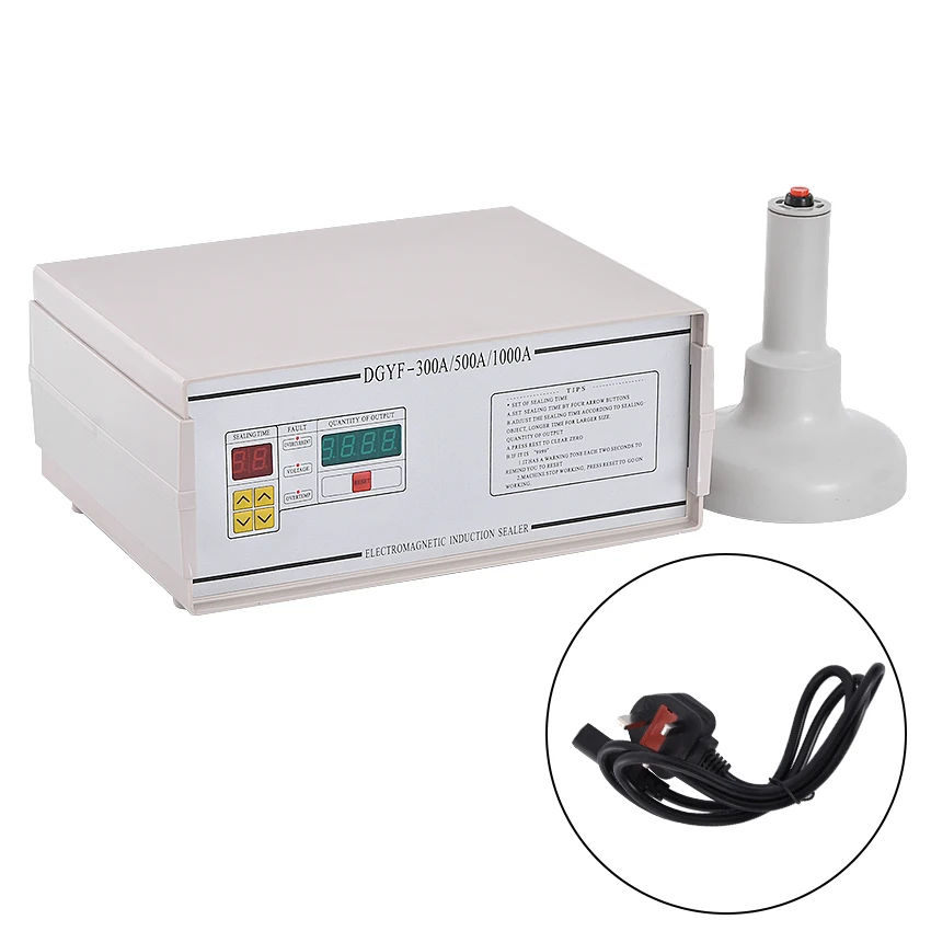 1 шт. F1000 Индукционное оборудование для запечатывания алюминиевой фольги ручное