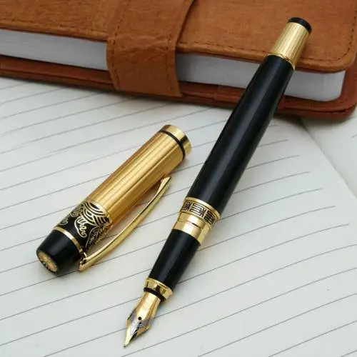 Авторучка Meduim Nib металлическая пластиковая авторучка для письма Студенческая