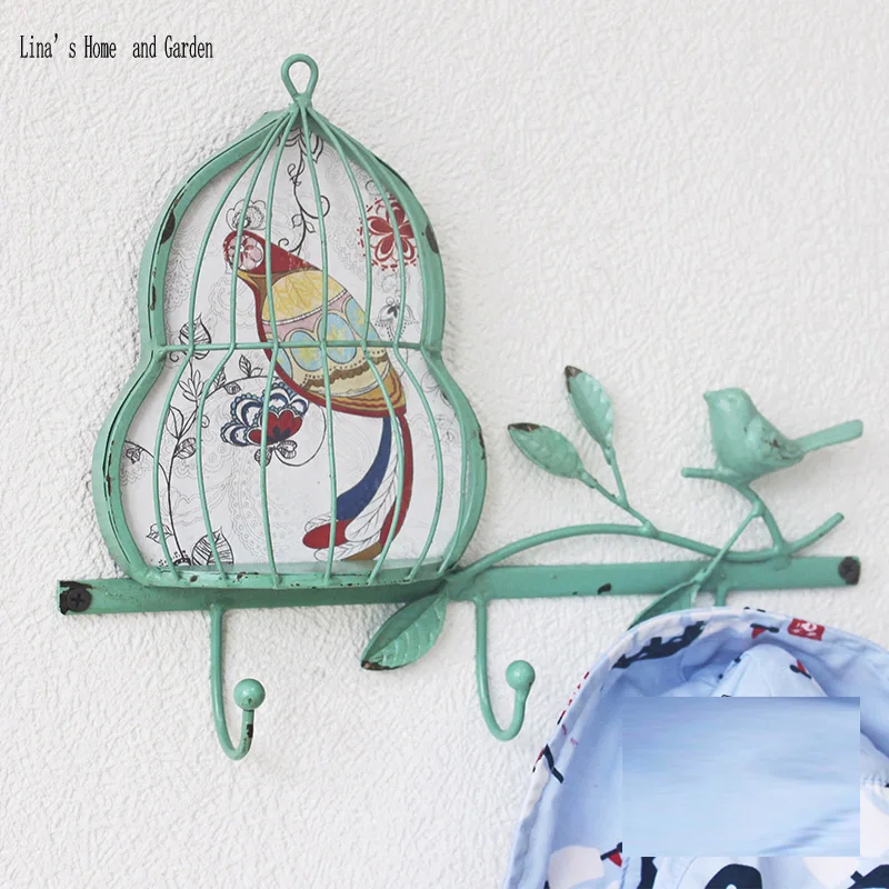 Крючки для пальто в виде птичьей клетки|Крючки и направляющие| |