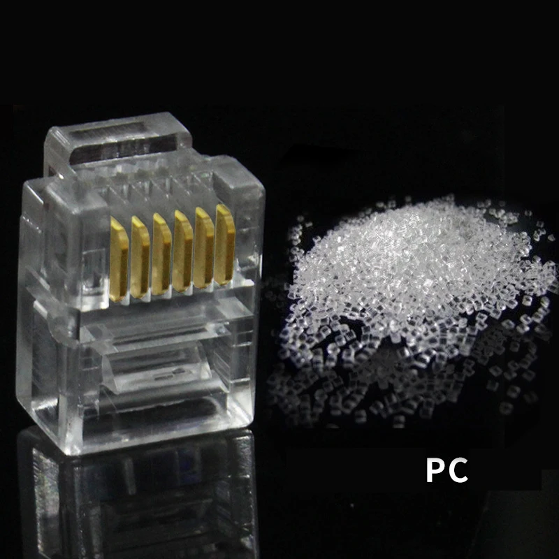 100 шт. 8Pin Cat5 RJ45 модульный разъем Rj 45 сетевой кабель адаптера для Cat5e Rj45 Ethernet Вилки