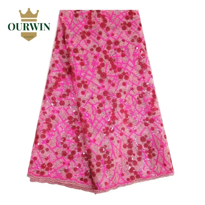 Новейшая зеленая кружевная ткань новейшая нигерийская 2019 Высокое качество Тюль