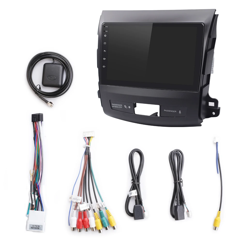 ISUDAR Автомагнитола для MITSUBISHI/OUTLANDER 2007-2012 2 din Android 9 Авторадио Мультимедиа gps DVR камера ram 2 Гб rom 32 ГБ USB FM