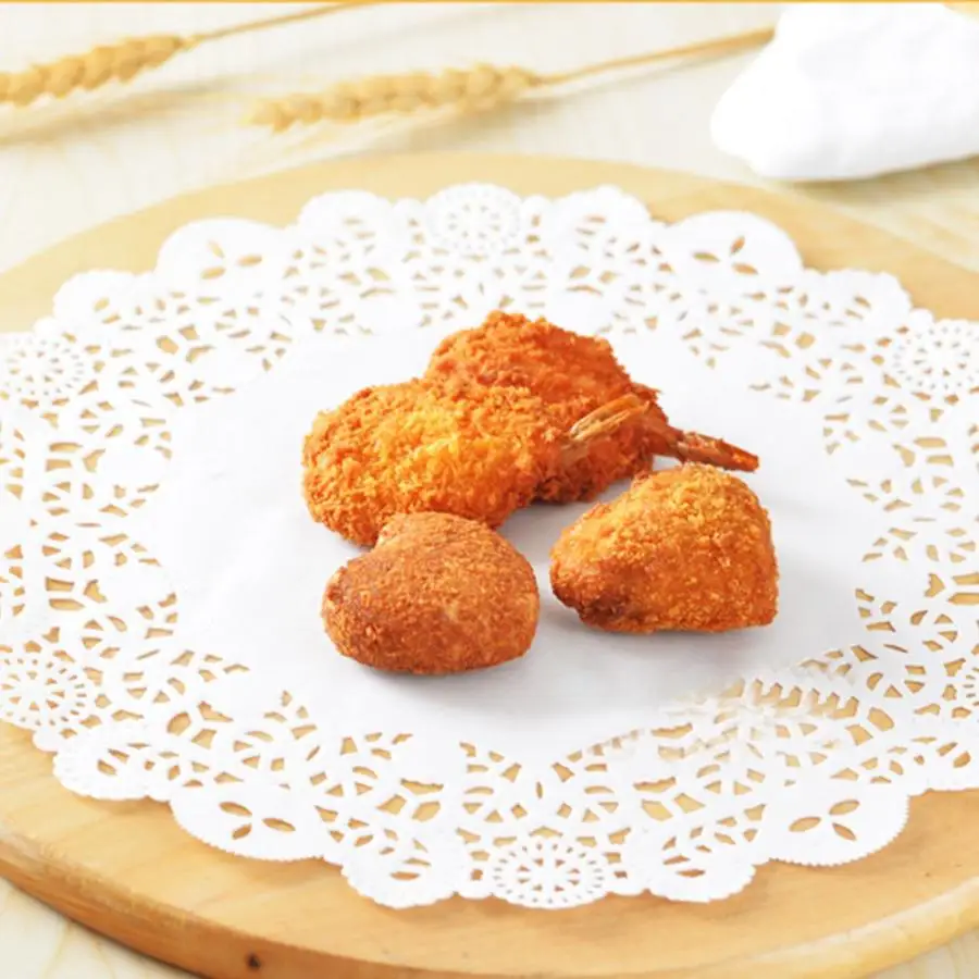 180 шт. кружевные бумажные салфетки блестящие декоративные для торта поделки