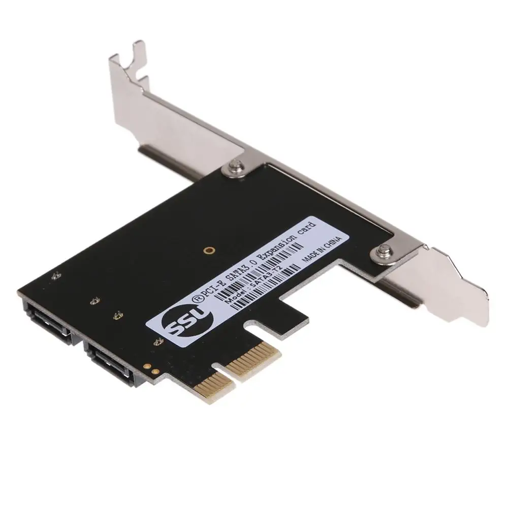 PCI E 1X 4X 8X 16X Express к порту SATA3.0 SATA III 6G Контроллер Расширения адаптер для компьютера