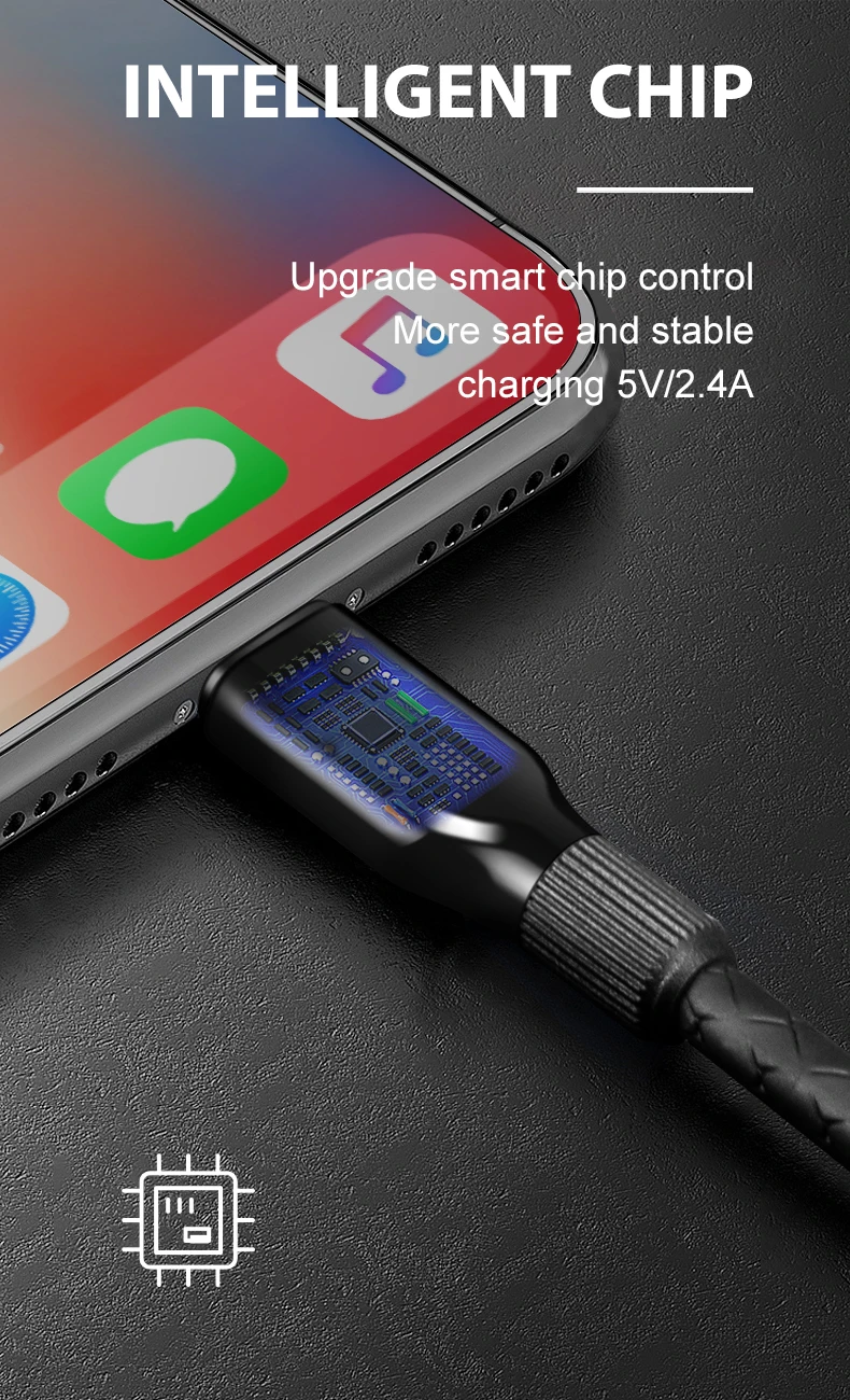 IONCT 3A Micro USB Дата-кабель для быстрой передачи данных зарядки для iPhone Xiaomi samsung Android usb c type-c кабель мобильного телефона зарядное устройство Шнур провода