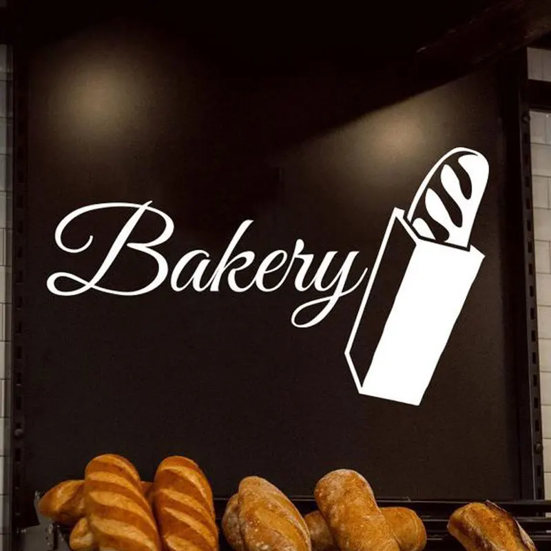 Выпечка хлебобулочные хлеб Кондитерские пирожные печенье еда Наклейка на стену