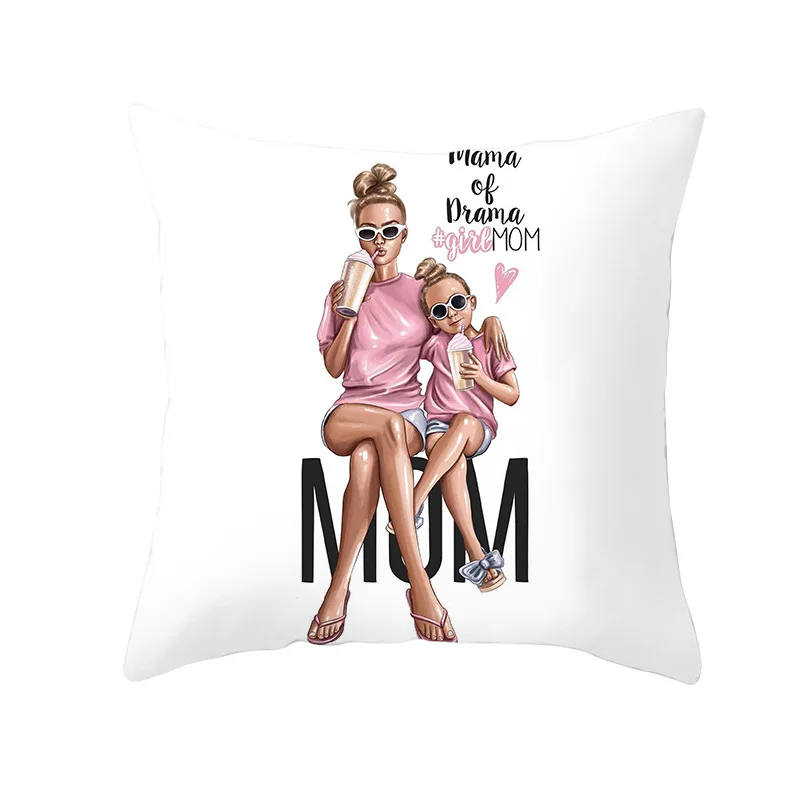

Parent-child Series Pillowcase Mother and Daughter Fashion Pillowcase Wholesale