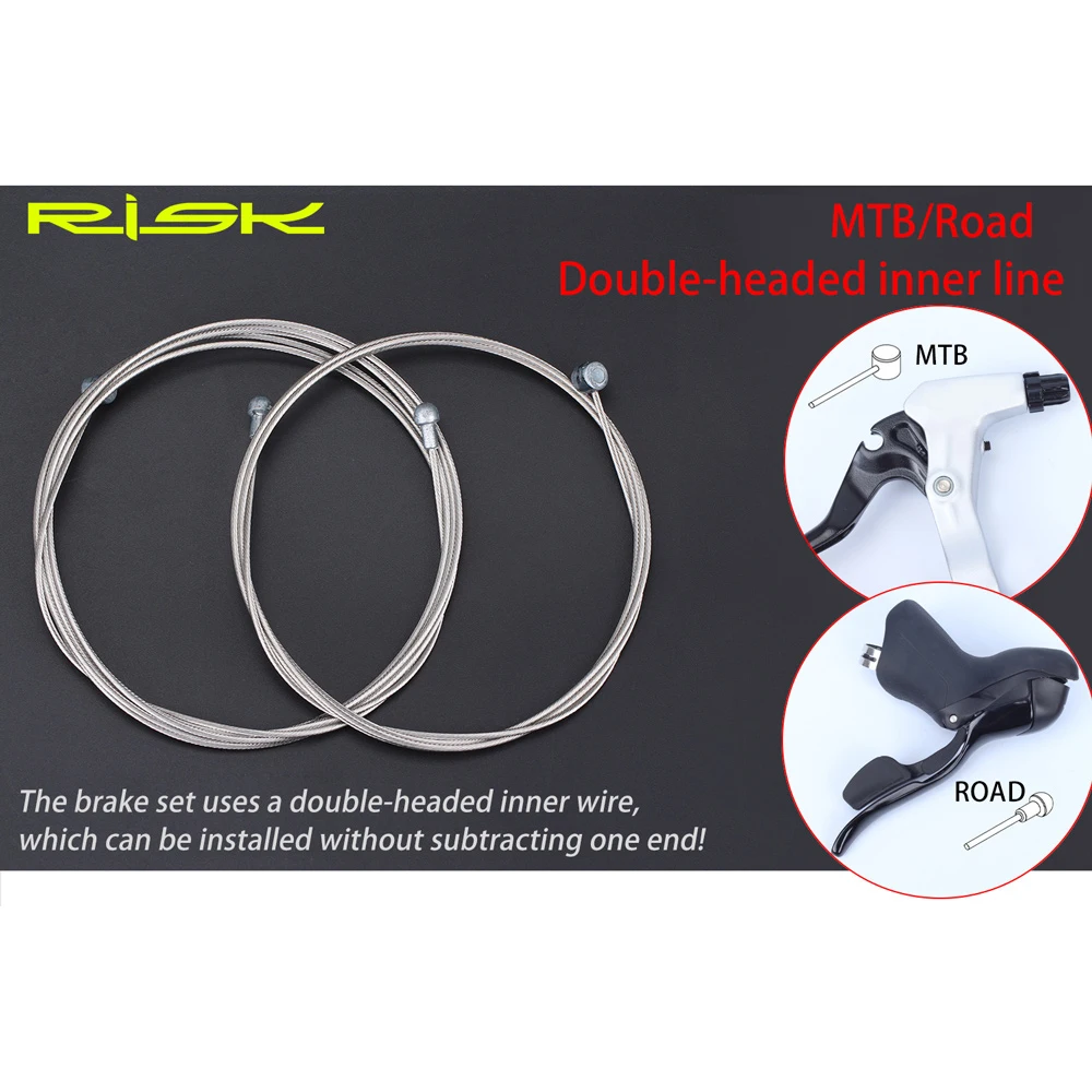 Risk Basic Brake/Shift Cable&Housing Group SetsFor MTB Bike Road Bicycle Shift Gear Derailleur/Brake kits Wire Tube Line Hose