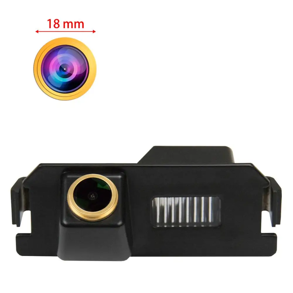 Задняя фотокамера HD 1280x720p Золотая для Hyundai i30(2007-2012) KIA Soul (2009-) Picanto (2011-) | Автомобили