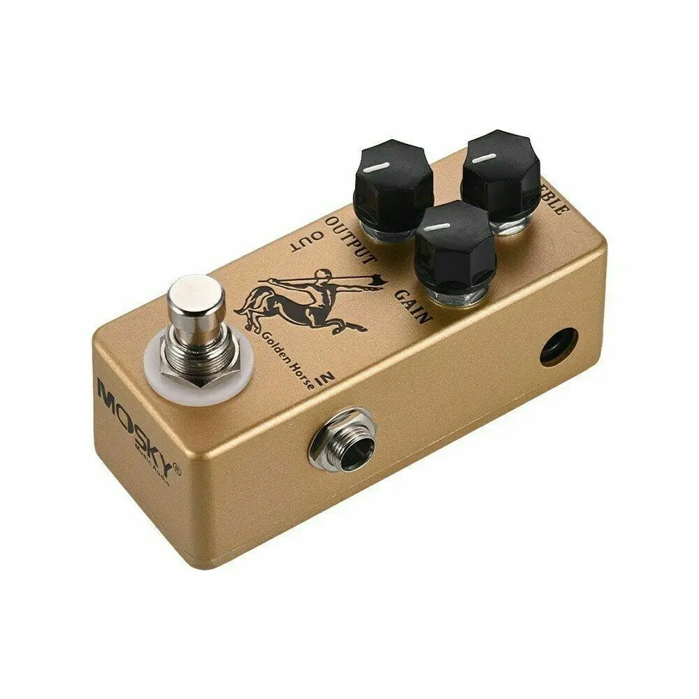 

Electric Guitar Pedal Overdrive Effect Pedal 3 Functional Knobs True Bypass Guitar Parts & Accessories