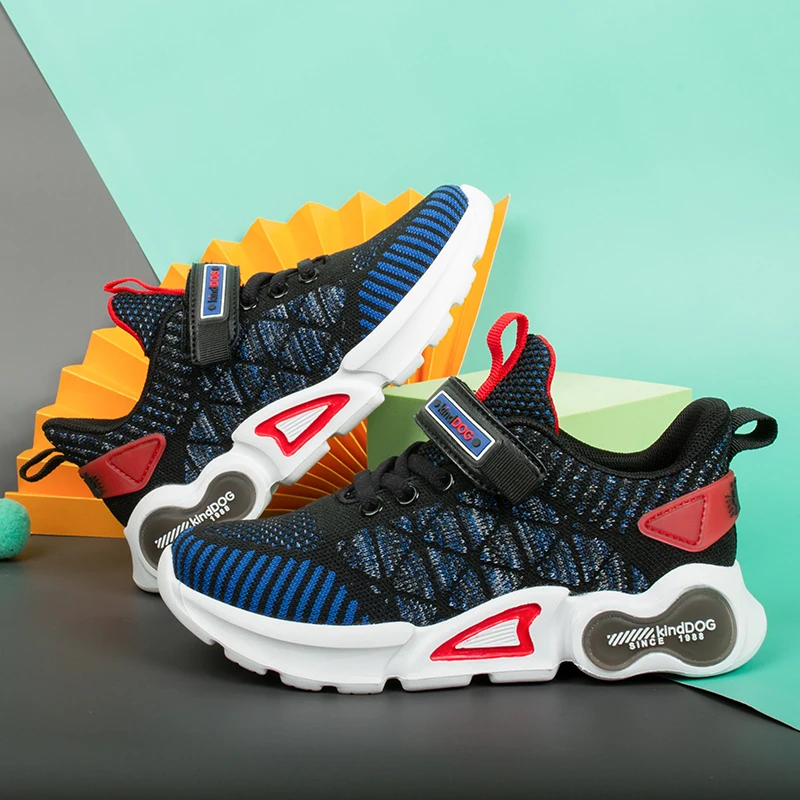 

New Spring Mesh Sneakers Girls Boys Breathable Outdoor Sports Running Shoes Soft Kids School Tenis Trainers Zapatillas De Deport