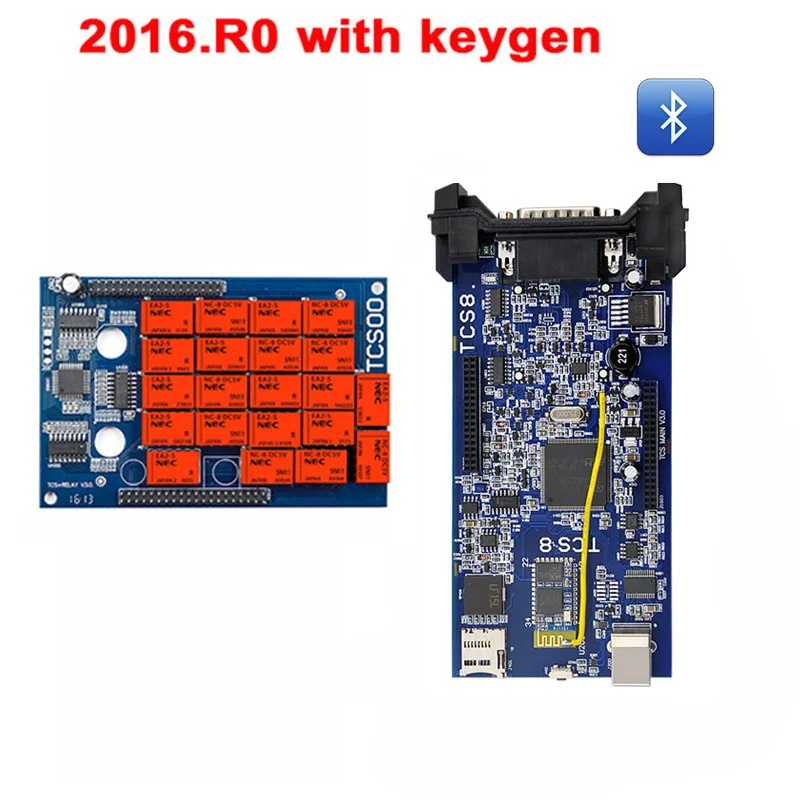 Реле NEC tcs Bluetooth 2016 R0 keygen DS150 DS150E pro с bluetooth для диагностического инструмента delphis