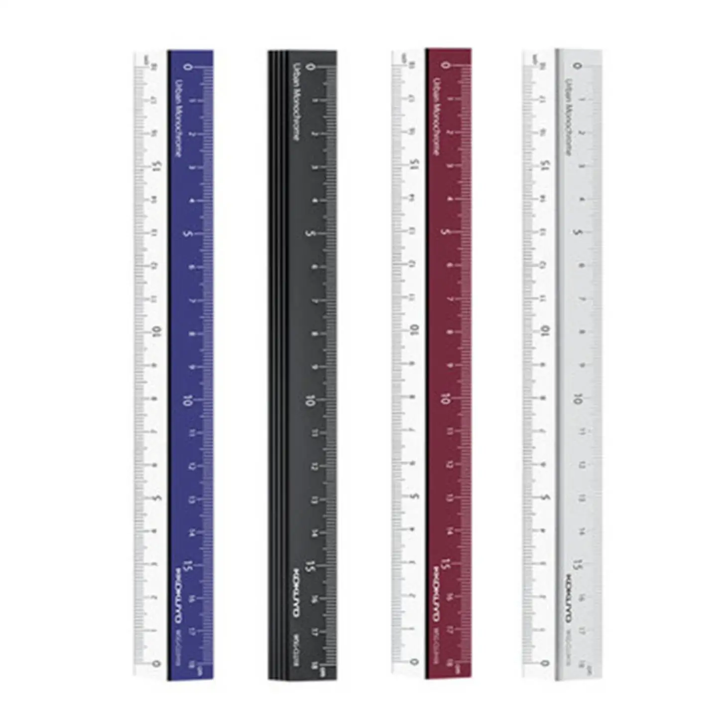 

TUNACOCO Japanese KOKUYO WSG 19cm Folding Simple Ruler Learn Stationery Drawing drafting rules Supplies Qt1710141