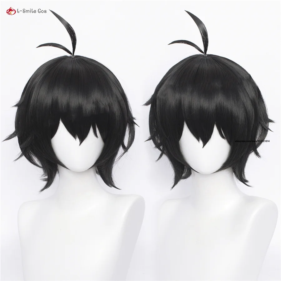 High Quality SK∞ Anime Langa Reki Miya Joe Cherry Cosplay Wig Heat Resistant Synthetic Hair Halloween Party Man Wigs + |
