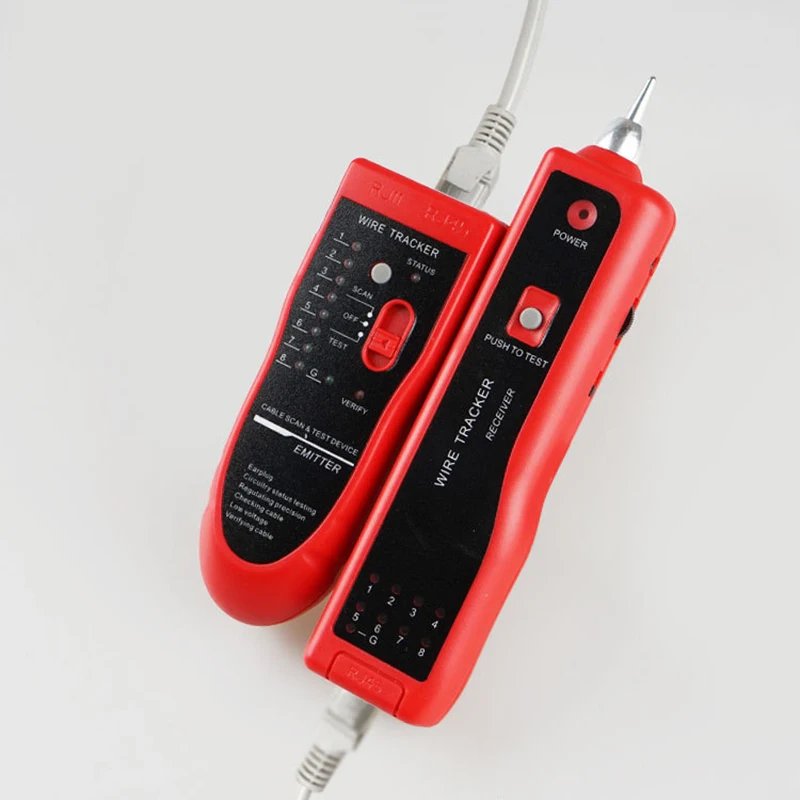 RJ11 RJ45 Network Tester Network Analyzer Telephone Cable Detector Line Finder