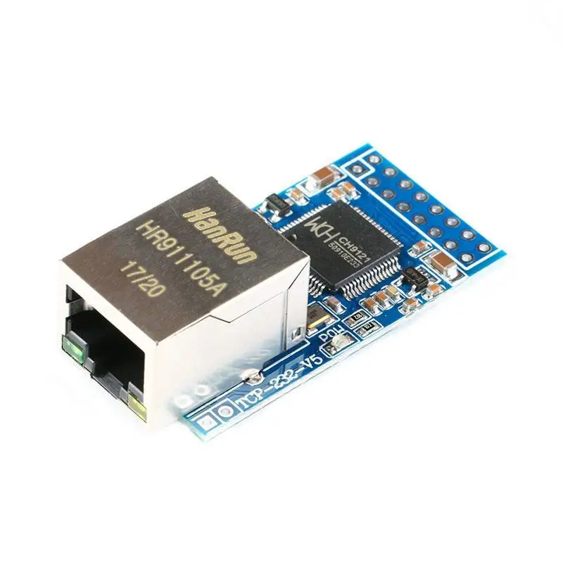 Последовательный порт CH9121 UART для сетевого модуля Ethernet модуль передачи TTL