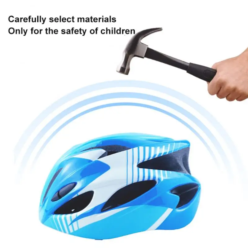 

Ultralight Children Bicycle Helmet Shock-absorbing Outdoor Cycling Caps Adjustable Breathable Mountain Road Bike Safety Helmet
