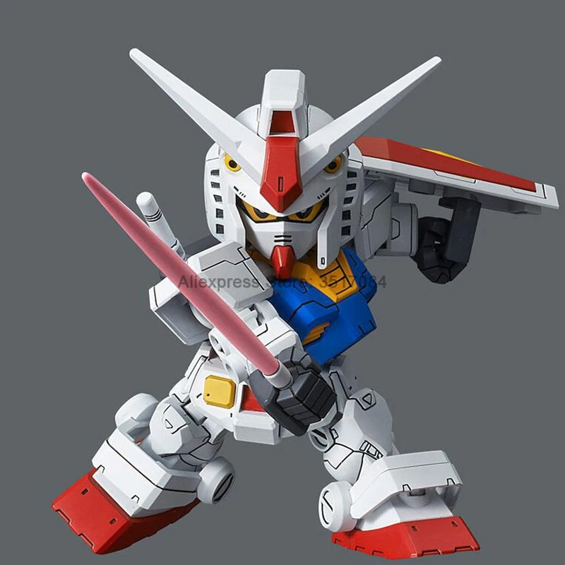 Японский оригинальный комплект модельных моделей BANDAI Gundam в сборе SDCS Q Ver. RX 78 2