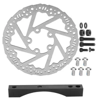 135mm electric scooter brake pads disc rotor set with conversion mount adapter for xiaomi m365 m365pro parts accessories